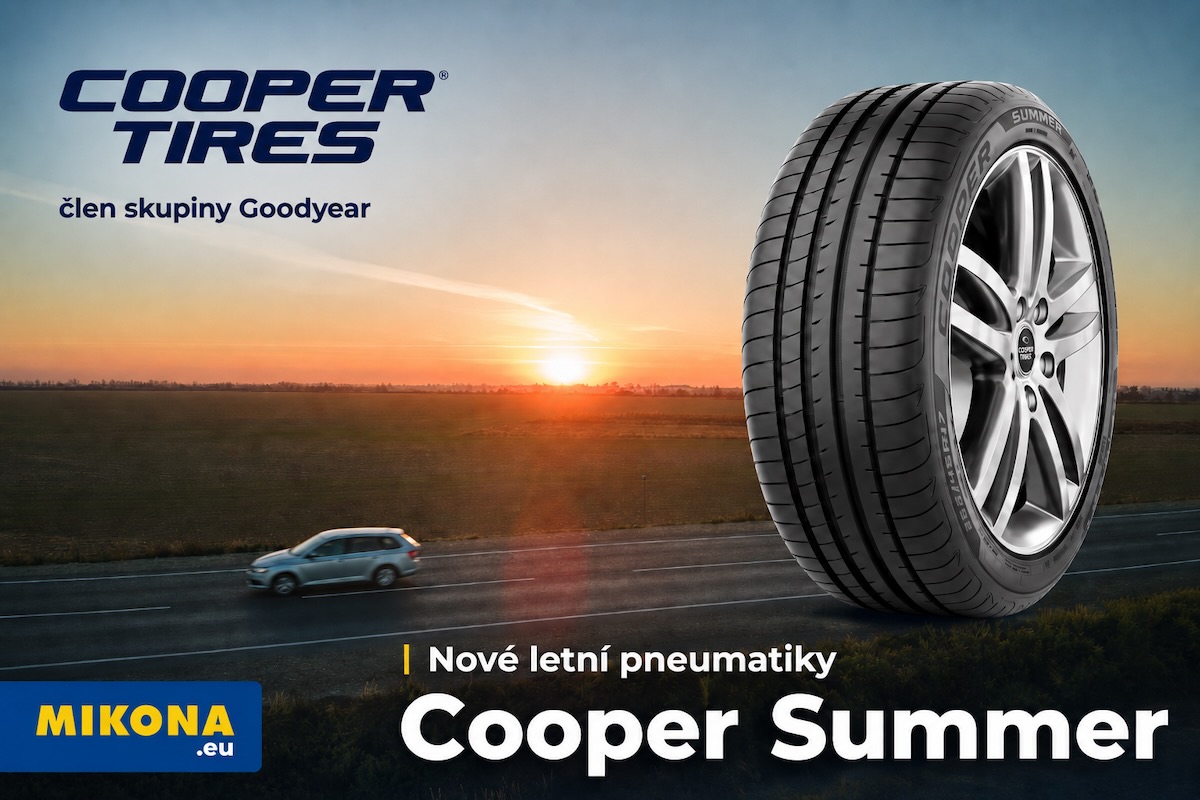 Letní pneumatika Cooper Summer na disku, dezén pro každodenní ježdění