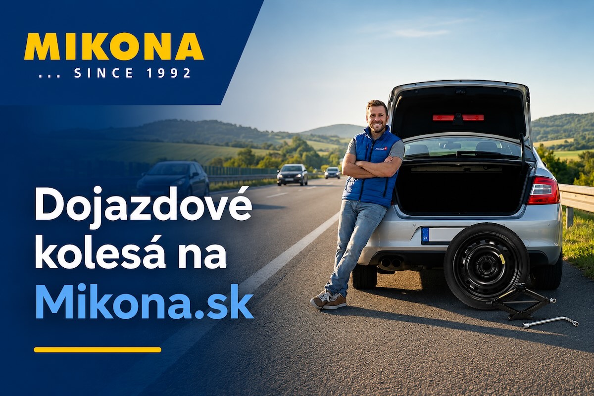 Dojazdové koleso ako náhrada rezervného kolesa pre moderné vozidlá