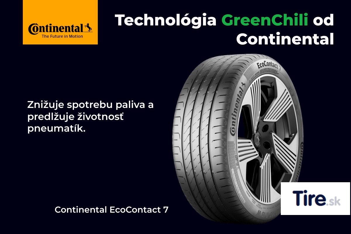 GreenChili – ekologická technológia od Continentalu