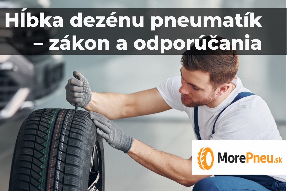 Zistite, aká je zákonom stanovená hĺbka dezénu pneumatík. Pozrite si limity pre letné a zimné pneumatiky, pokuty aj odporúčania od MorePneu.sk.