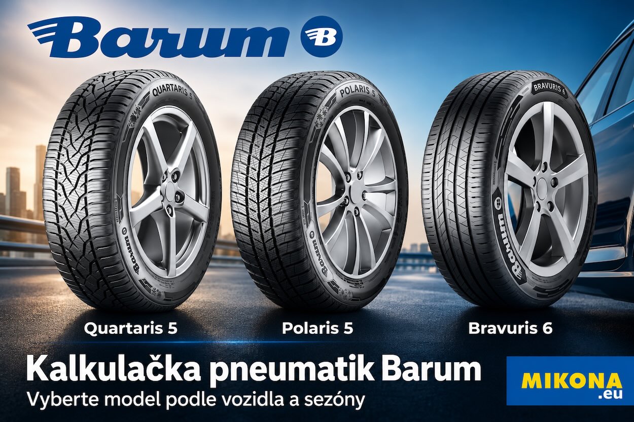 Dezény pneumatik Barum pro letní, zimní a celoroční provoz