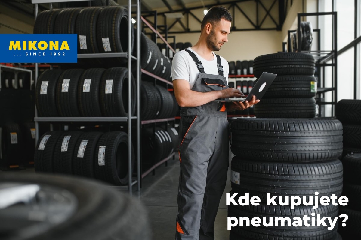 Kde kúpiť pneumatiky – online nákup, osobný odber a prezutie v servise Mikona