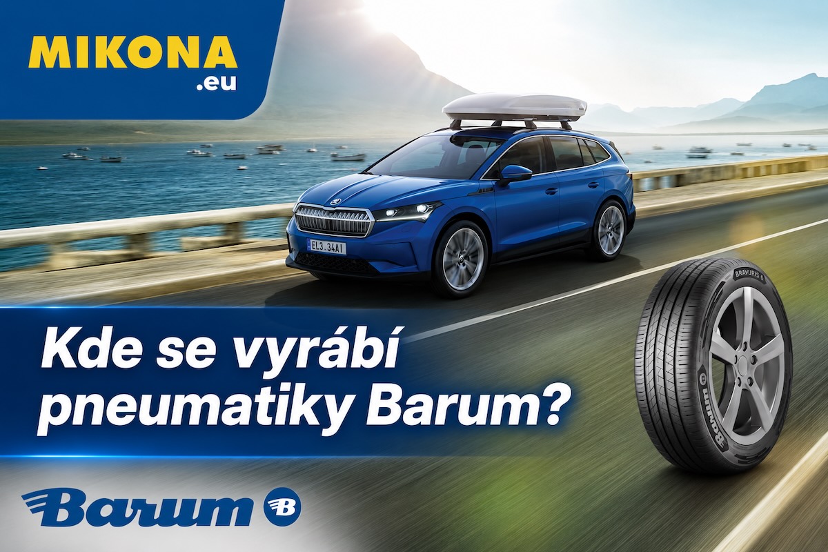 Kde se vyrábějí pneumatiky Barum – závod Otrokovice a skupina Continental