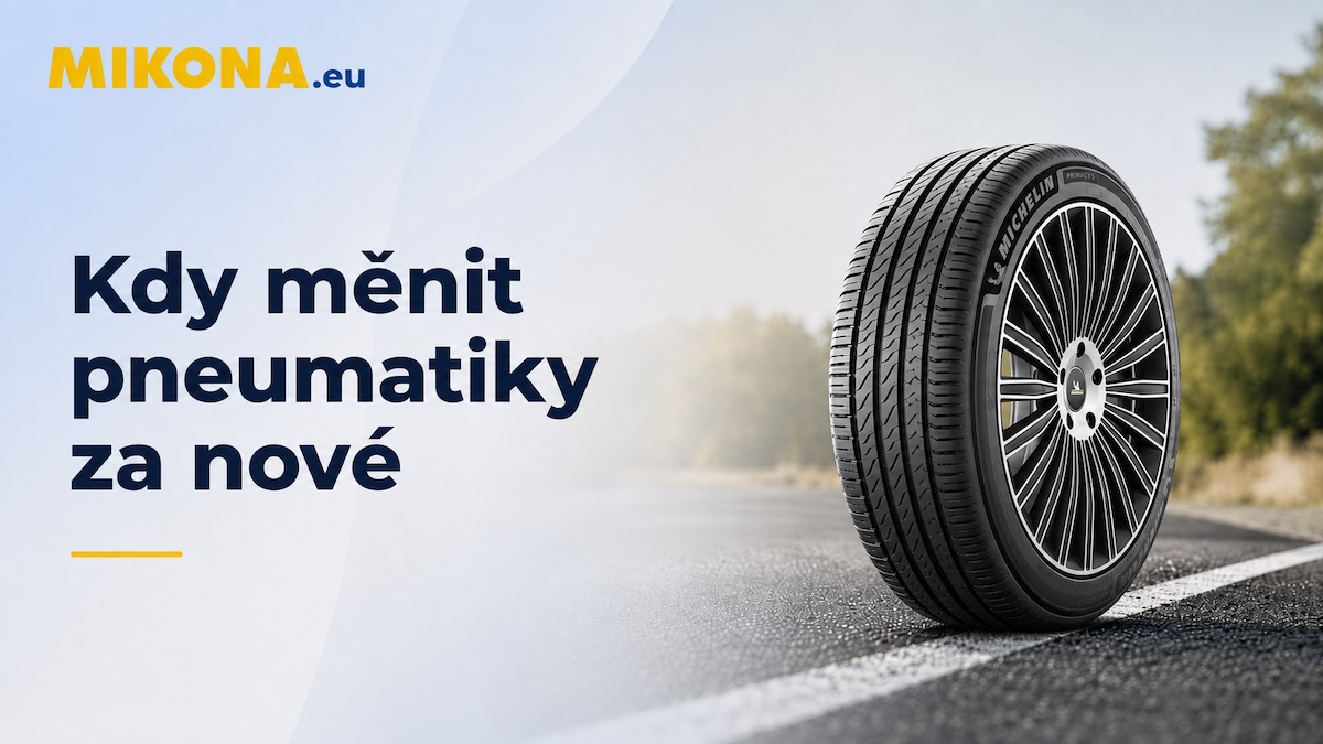Jak zkontrolovat pneumatiky – dezén, stav a výměna