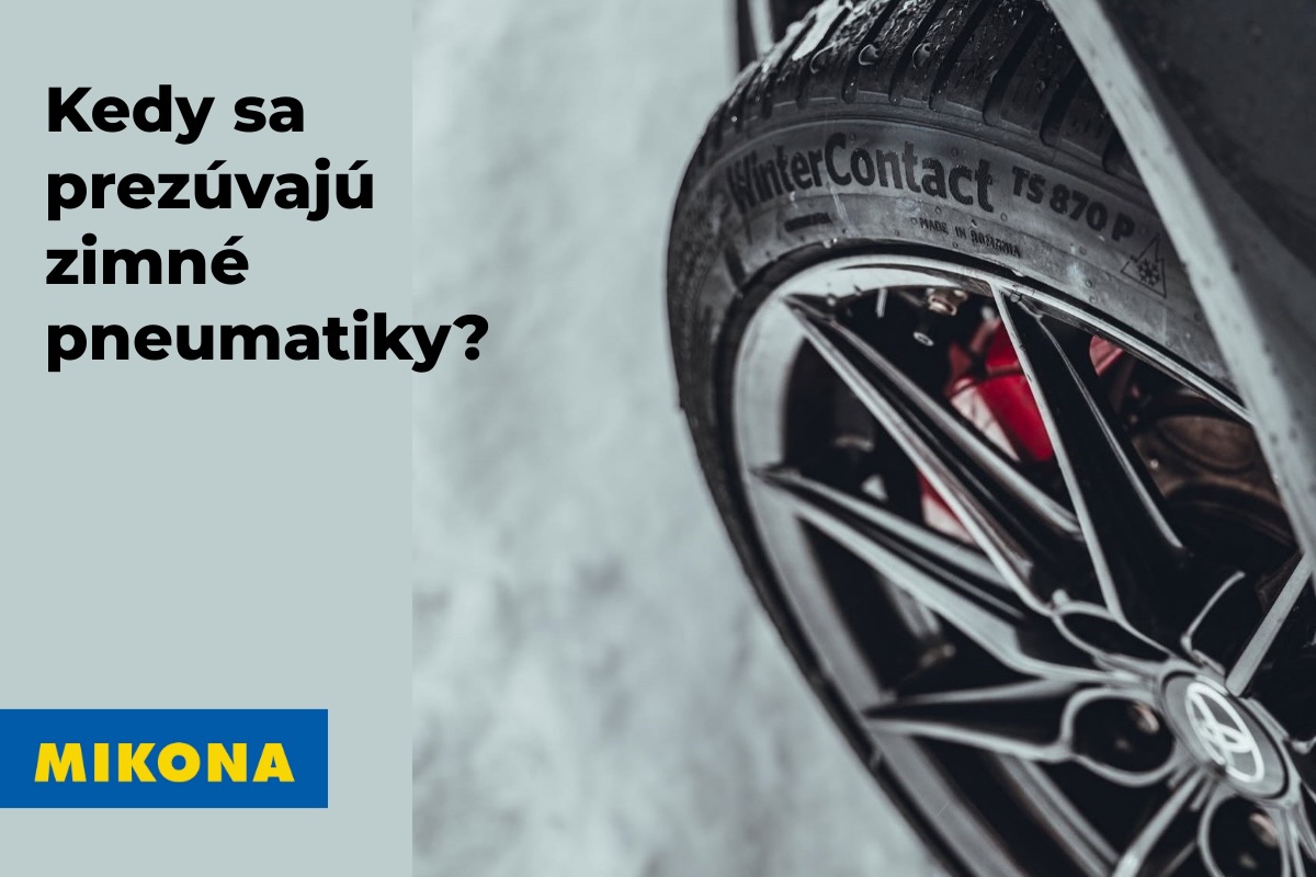 Kedy sa prezúvajú zimné pneumatiky? Je dôležité vedieť, kedy je ten správny čas vymeniť letné pneumatiky za zimné.