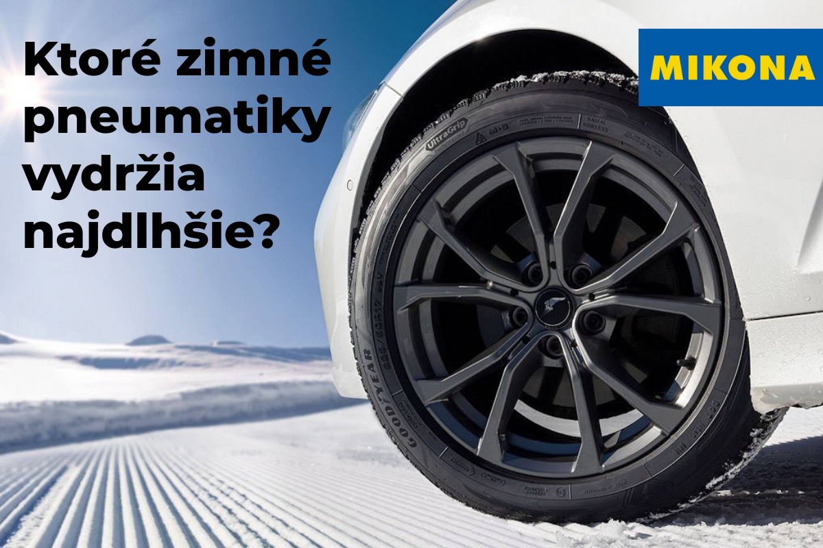 Zistite, ktoré zimné pneumatiky majú najdlhšiu životnosť podľa testu ADAC 2025. Porovnanie Goodyear, Michelin, Hankook a Continental na Mikona.sk.