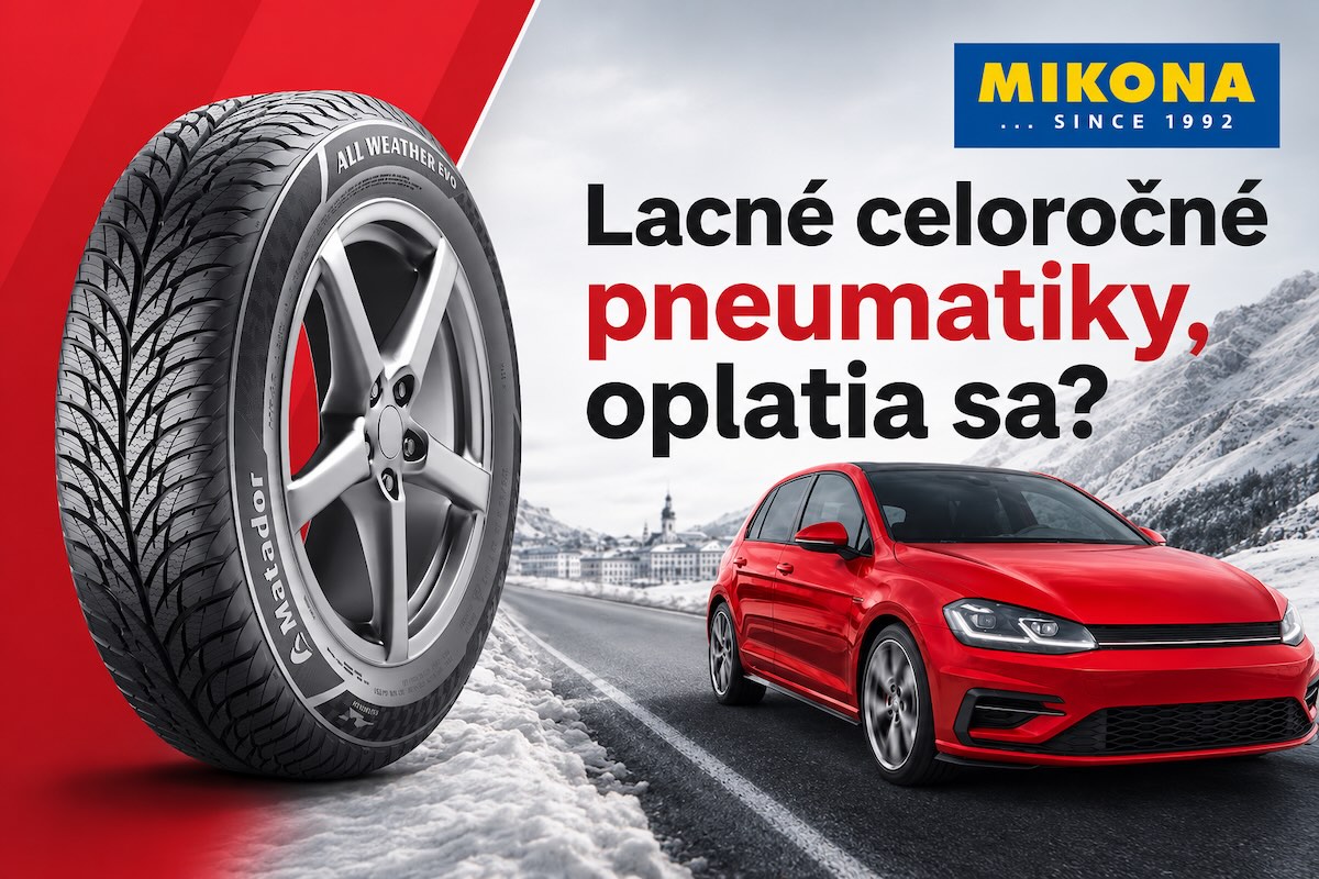 Lacné celoročné pneumatiky – porovnanie dostupných modelov na Mikona.sk