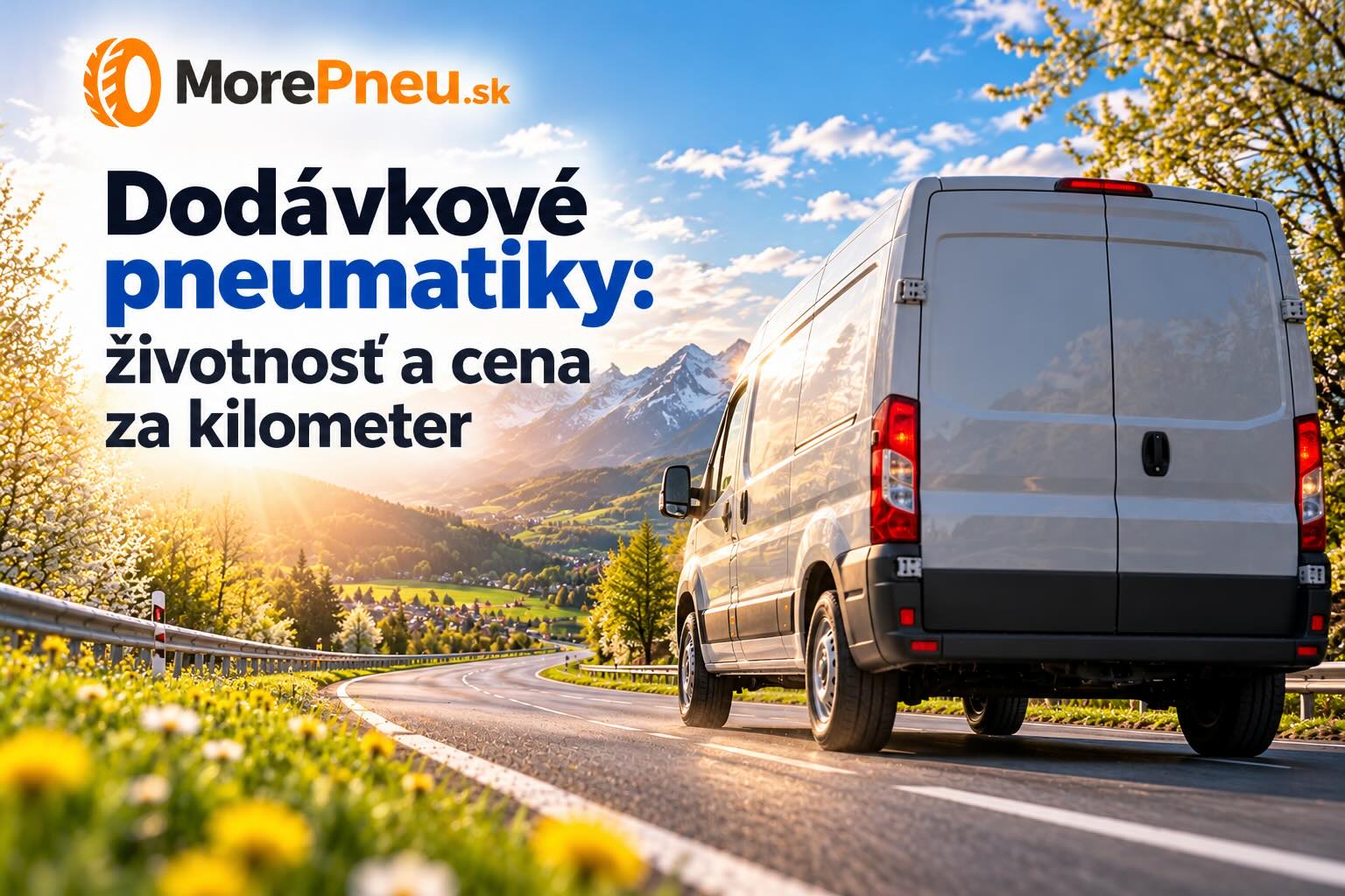 Dodávka s pneumatikami pre úžitkové vozidlá – životnosť a náklady na kilometer