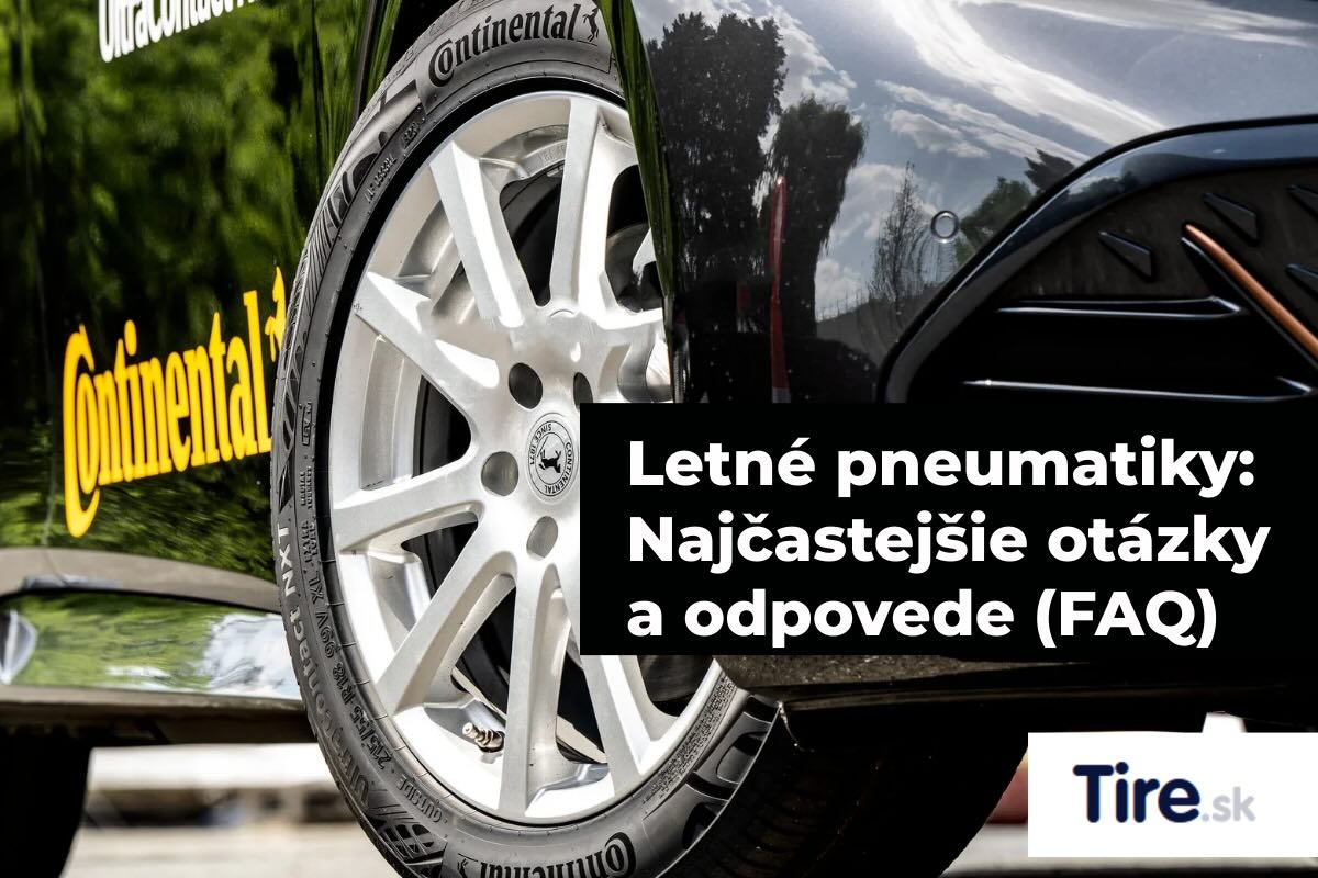 Ako vybrať letné pneumatiky? Poradíme vám, čo zohľadniť. 