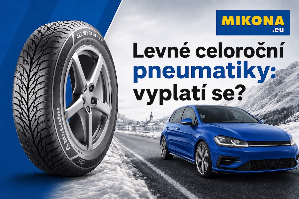 Levné celoroční pneumatiky – porovnání dostupných modelů na Mikona.eu