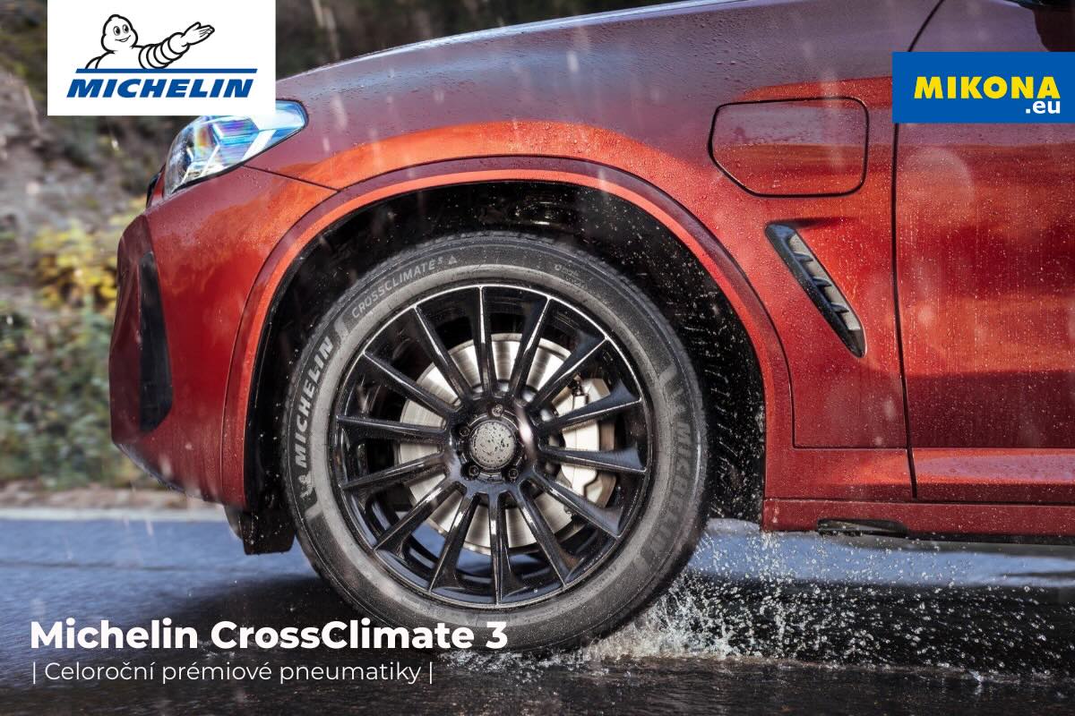 Jak si vede Michelin CrossClimate 3 v testech? Sepsali jsme recenzi s výsledky, hodnocením a srovnáním s předchozí generací.