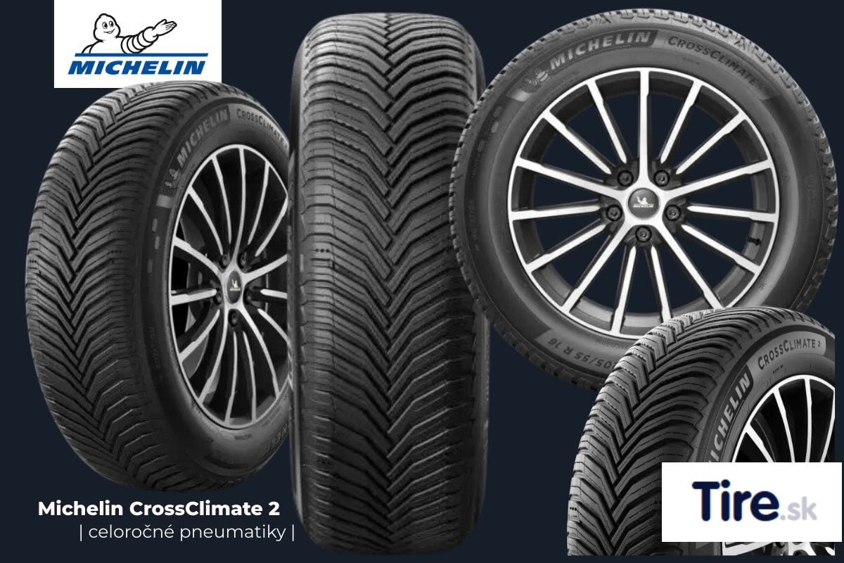 Michelin CrossClimate 2 – detailný záber dezénu s charakteristickými lamelami v tvare obrúčky a označením 3PMSF, ktoré garantuje výnimočnú priľnavosť na snehu aj ľade v celoročnom prevádzkovom spektre.