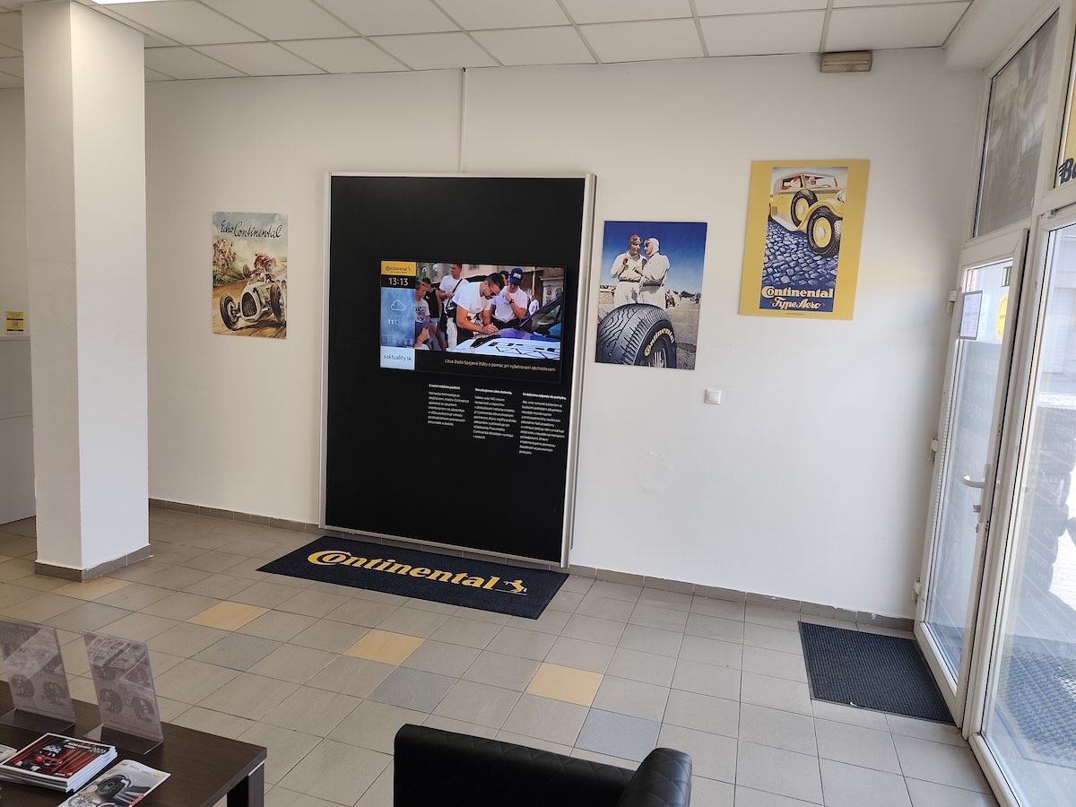 Modernizovaná čakacia zóna v predajni Mikona Prievidza