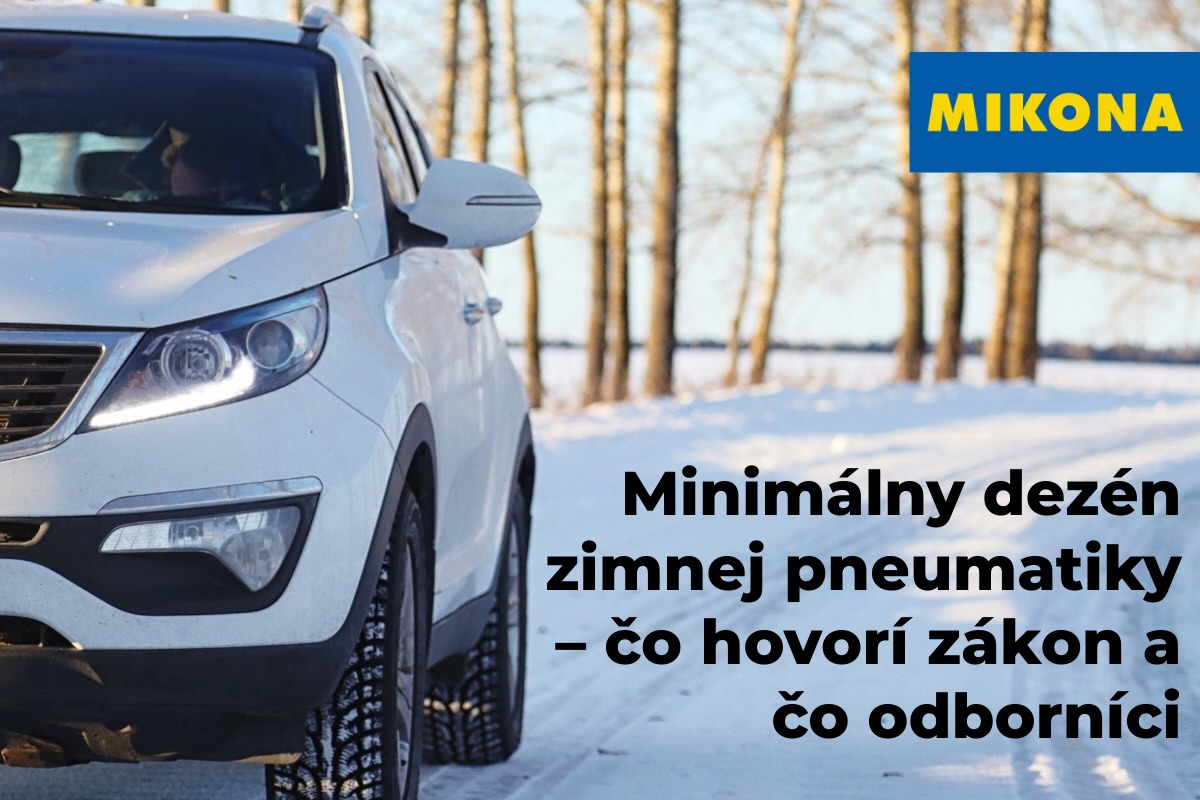 Zistite, aká je minimálna hĺbka dezénu zimných pneumatík podľa zákona a čo odporúčajú odborníci.
