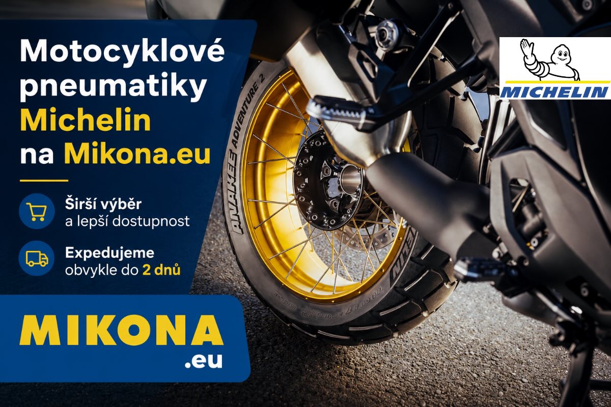 Motocyklové pneumatiky Michelin – širší nabídka a expedice obvykle do 2 dnů na Mikona.eu