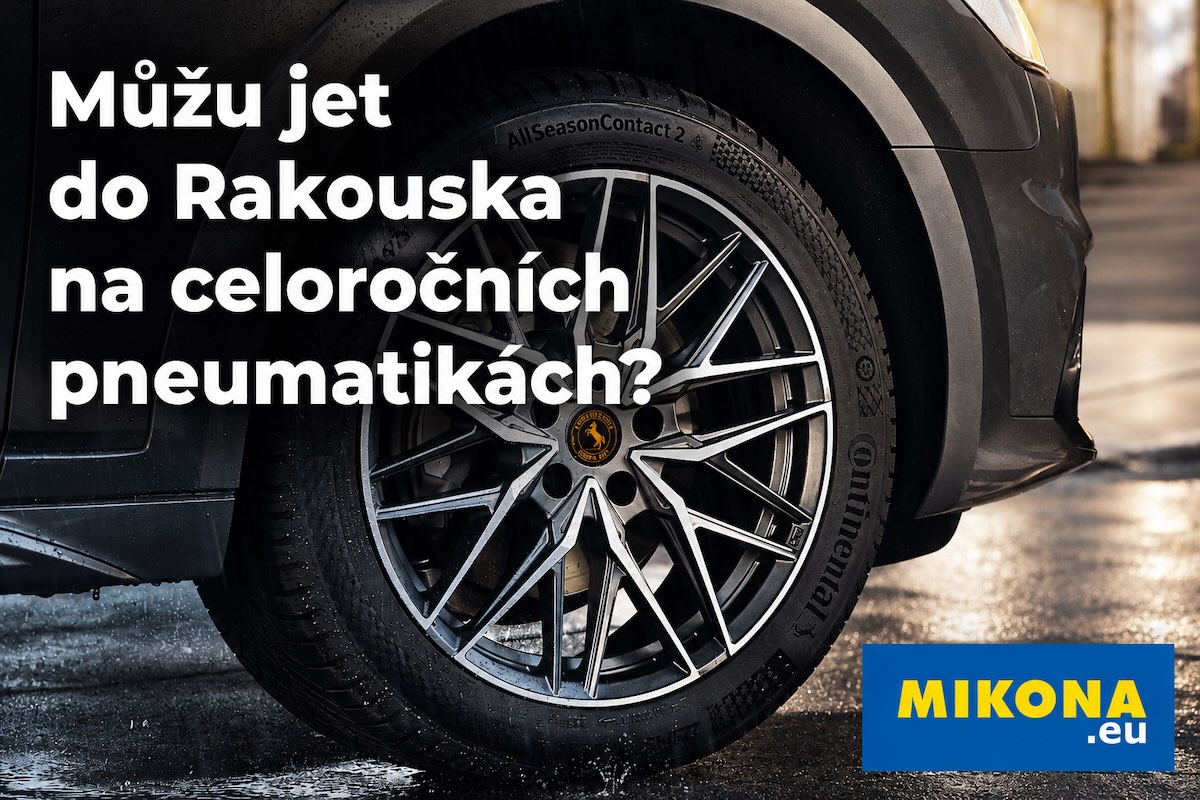 Můžu jet do Rakouska na celoročních pneumatikách – pravidla pro české řidiče