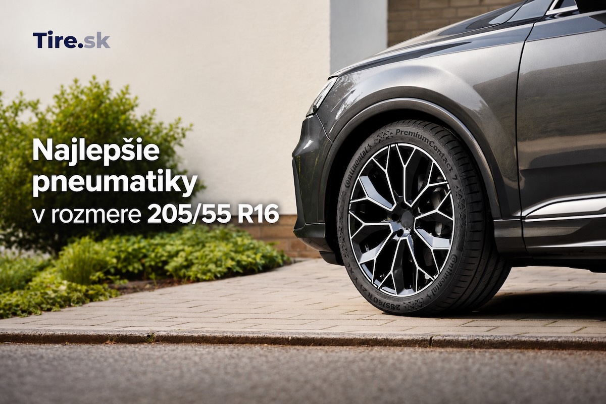 Najlepšie letné pneumatiky 205/55 R16 Najlepšie letné pneumatiky 205/55 R16 pre bežné jazdenie na vozidlách ako Volkswagen Golf, Škoda Octavia alebo Hyundai i30