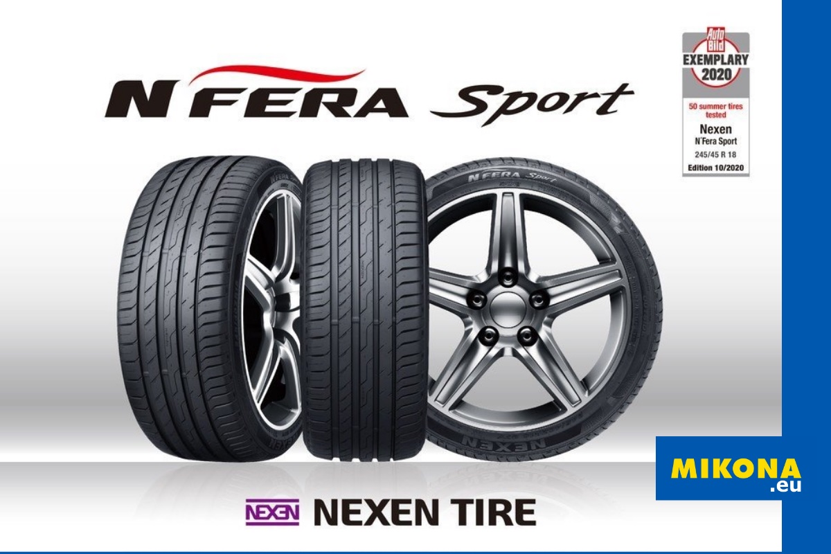 Letní pneumatika Nexen N'Fera Sport — výkonnostní UHP dezén pro sportovní vozy