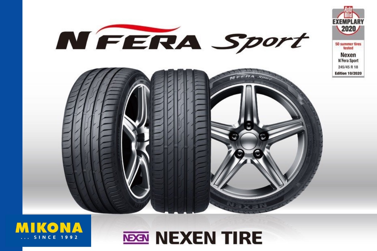 Letná pneumatika Nexen N'Fera Sport — výkonnostná UHP dezén pre športové vozidlá