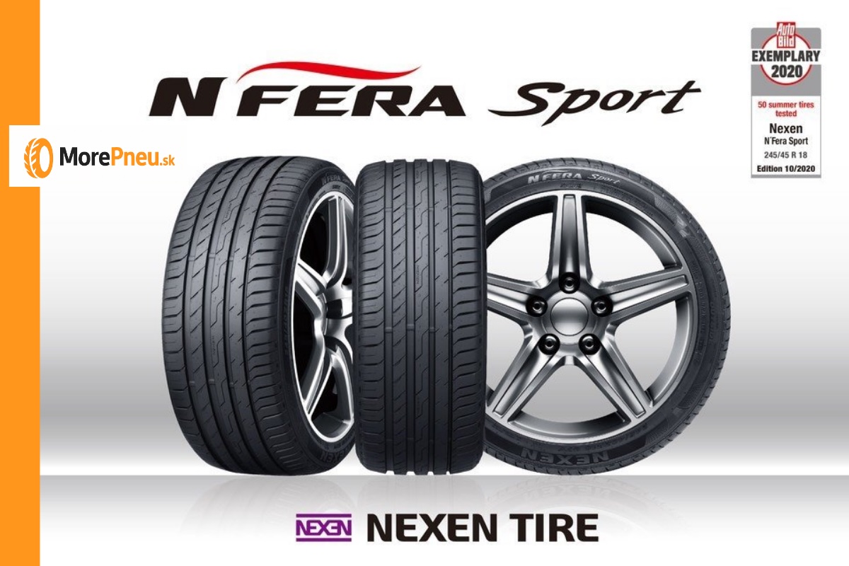 Letná pneumatika Nexen N'Fera Sport — výkonnostný UHP dezén pre športové vozidlá