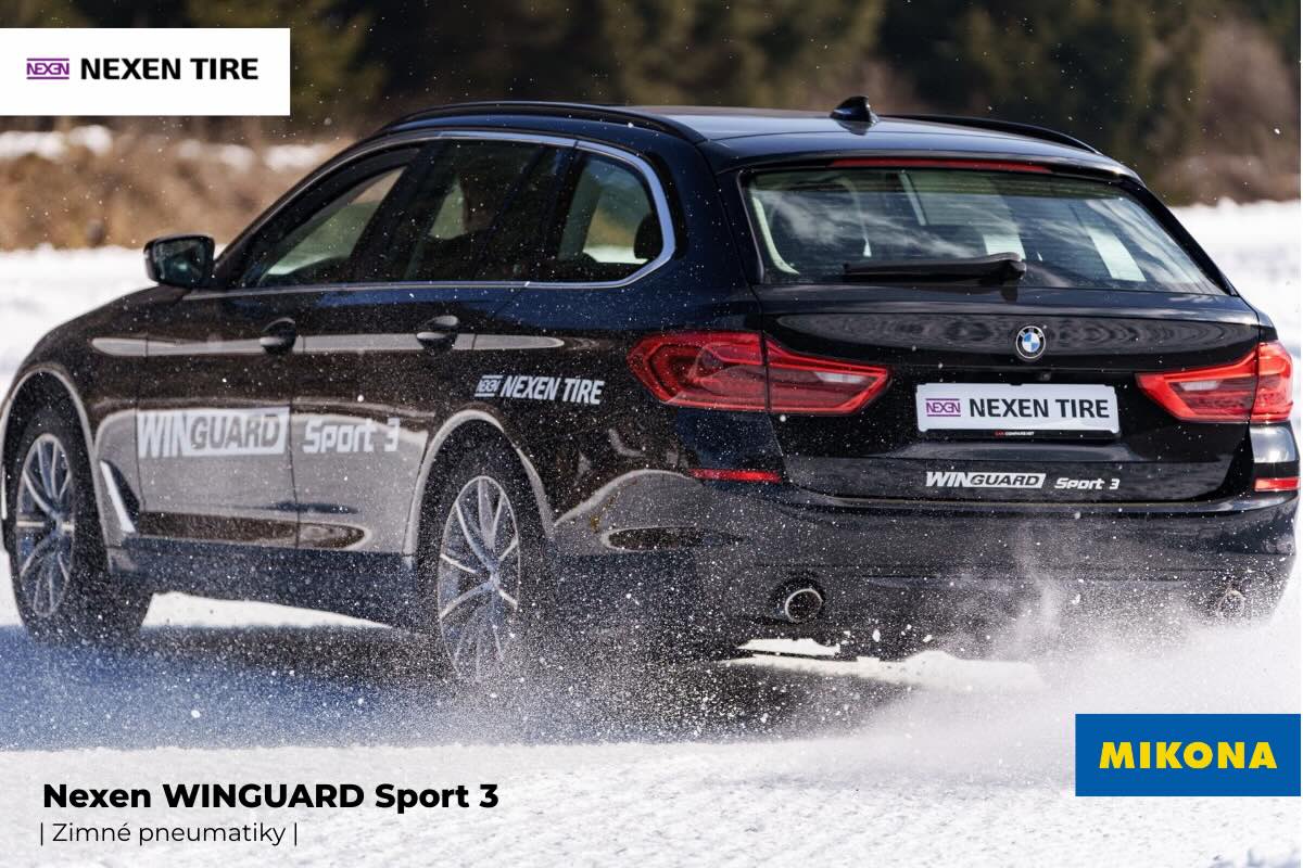 Nexen WINGUARD Sport 3 je moderná zimná pneumatika určená pre osobné vozidlá a SUV