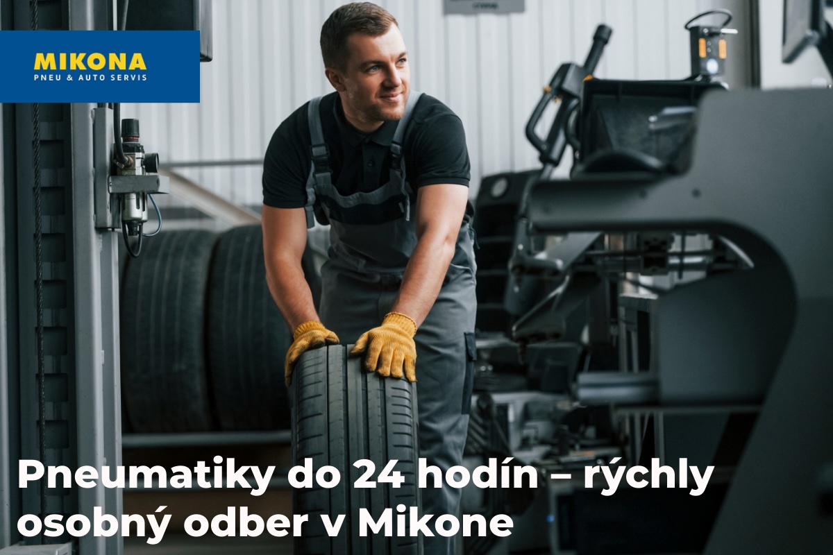 Pneumatiky do 24 hodín – rýchly osobný odber v pneuservise Mikona