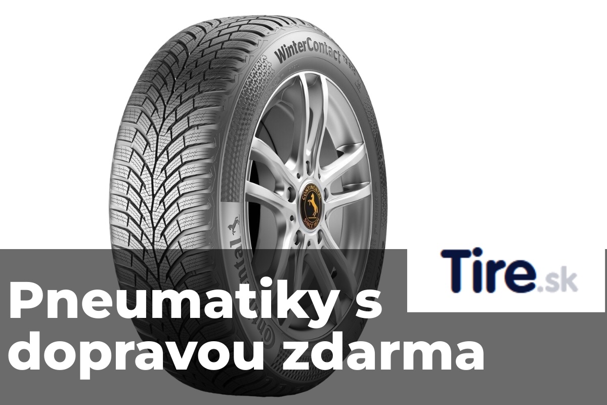 Pneumatiky s dopravou zdarma – osobný odber pneumatík na Tire.sk bez poplatku za dopravu