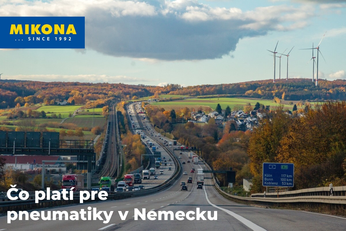 Pneumatiky v Nemecku – pravidlá a požiadavky pre slovenských vodičov