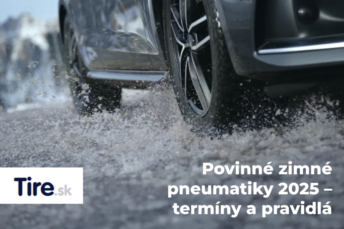 Povinné zimné pneumatiky 2025 na Slovensku – termíny, pravidlá a odporúčania, ktoré by mal poznať každý vodič pre bezpečnú jazdu.