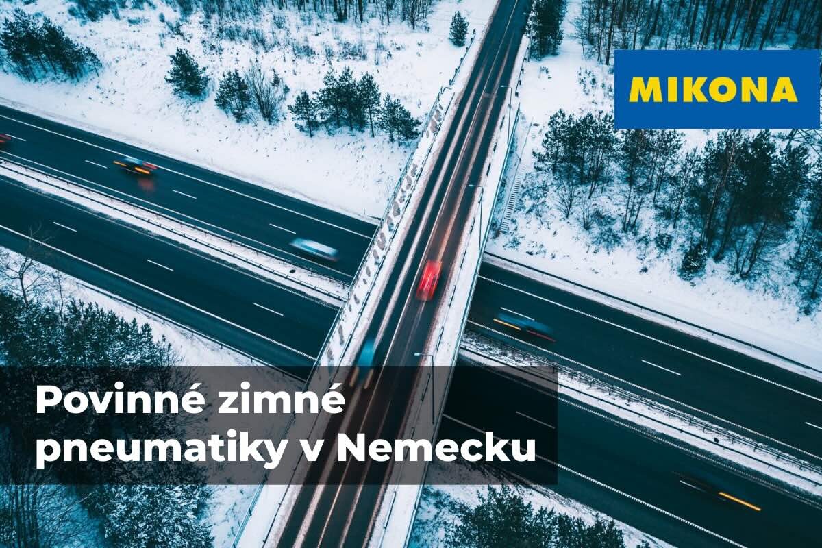Povinné zimné pneumatiky v Nemecku a situatívna povinnosť pri snehu a poľadovici