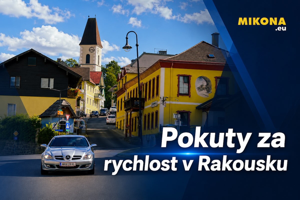 Pokuty za rychlost v Rakousku – přehled pro české řidiče