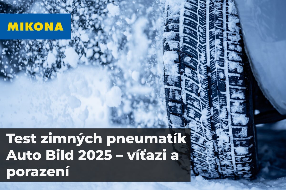 Test zimných pneumatík Auto Bild 2025 prináša prehľad najlepších modelov. Víťaz Michelin, skvelé výsledky pre Barum Polaris 6.