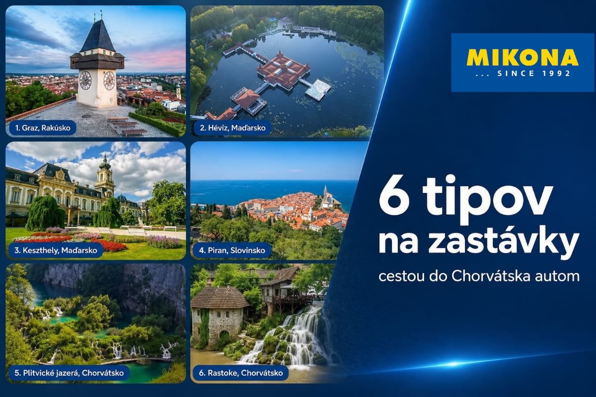 Cesta do Chorvátska autom – tipy na zastávky cez Maďarsko, Rakúsko a Slovinsko