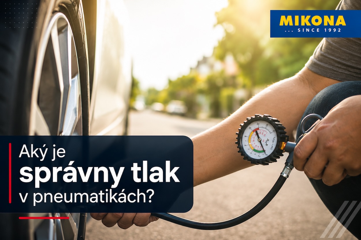 Tlak v pneumatikách a jeho kontrola – Mikona