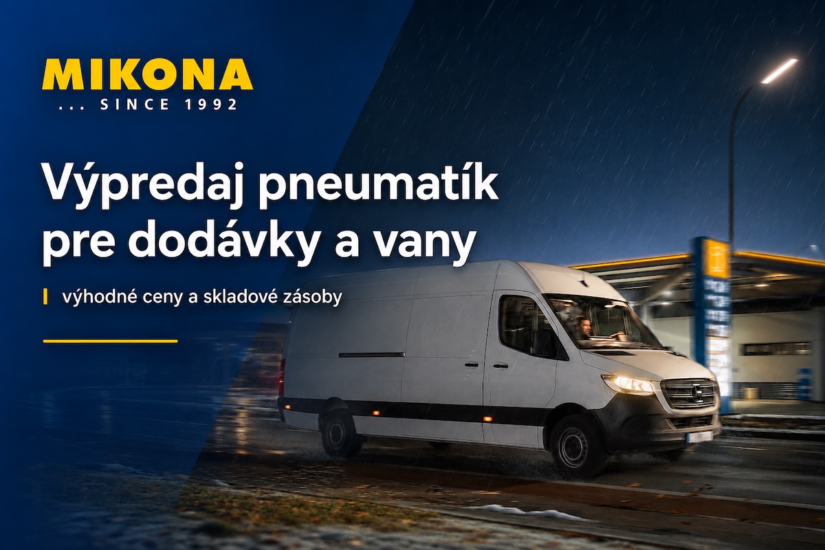 Výpredaj pneumatík pre dodávky a vany – Mikona.sk