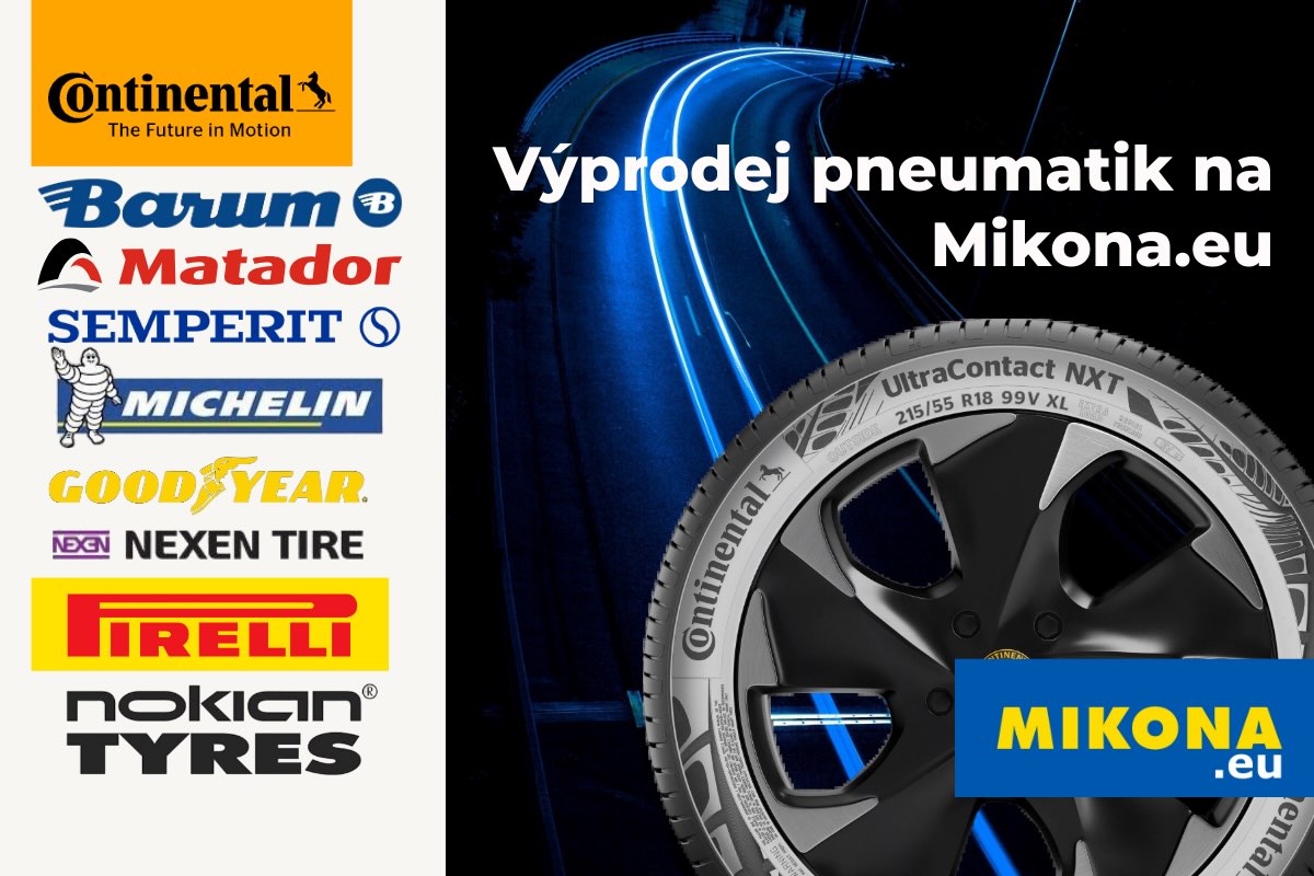 Nakupte pneumatiky ve výprodeji a ušetřete. Slevy na Barum, Matador, Continental i další. Kvalita, garance původu a okamžité odeslání.