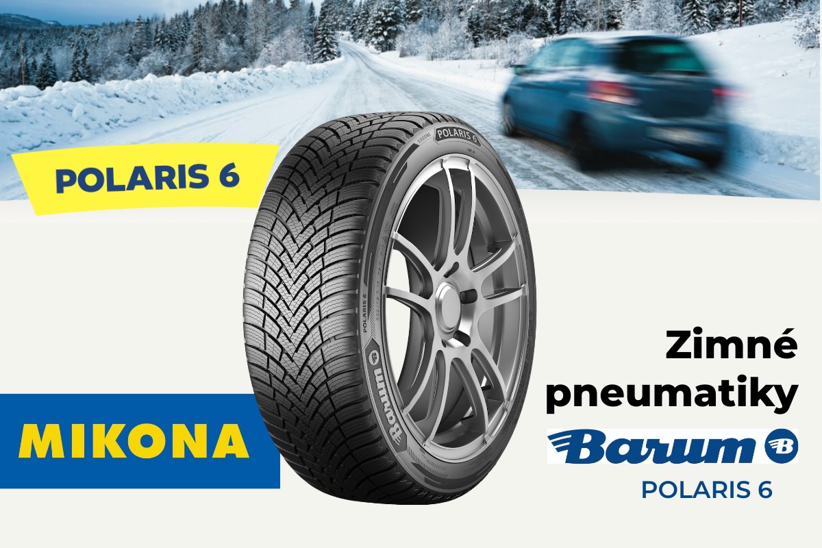 Barum Polaris 6 to je bezpečnosť a spoľahlivosť na zimných cestách.