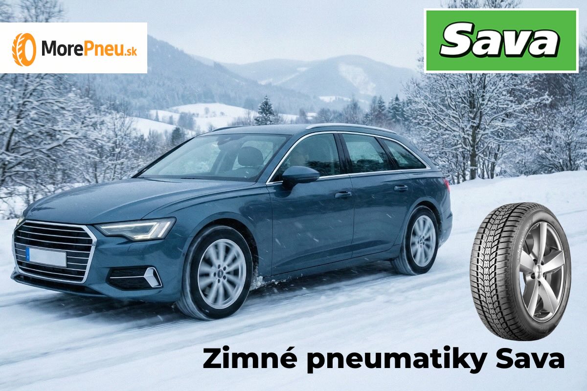 Zimné pneumatiky Sava vhodné na bezpečnú jazdu na zasneženej ceste