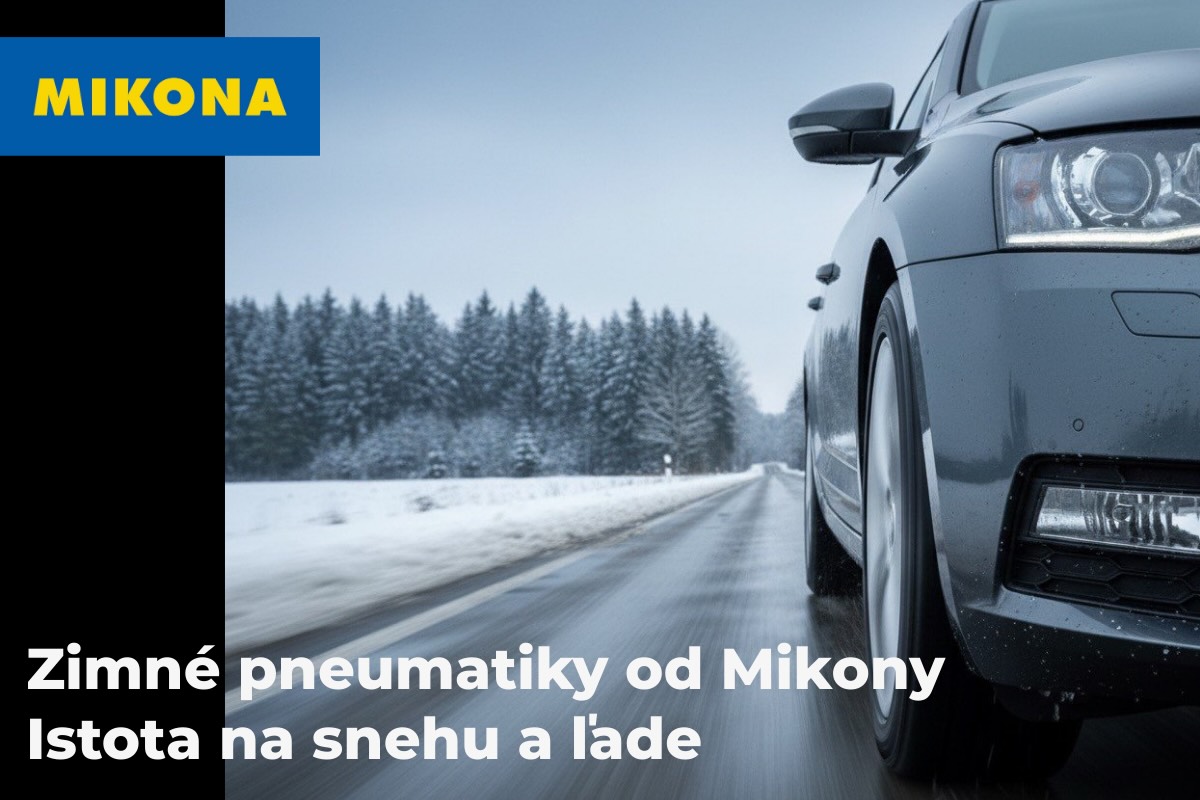 Zimné pneumatiky na aute počas zimnej jazdy – bezpečná a spoľahlivá voľba od Mikony