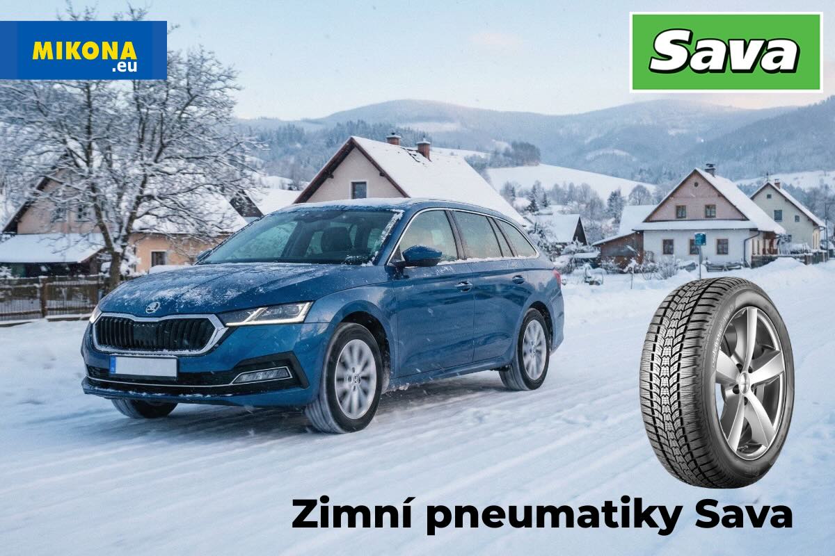 Zimní pneumatika Sava Zimní pneumatiky Sava vhodné pro bezpečnou jízdu na zasněžené cestě