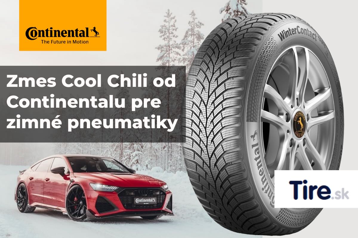 Cool Chili Compound od firmy Continental prináša maximálnu priľnavosť v chladnom počasí.