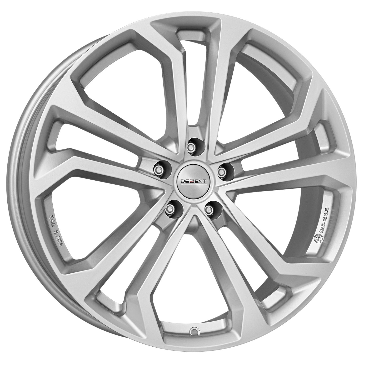 Disk alu DEZENT TA silver 7,5x19 5x114,3 ET50,5