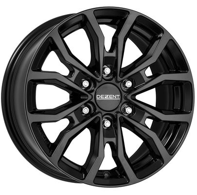 Disk alu DEZENT KC black 7,5x18 6x139,7 ET25