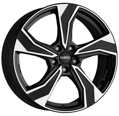 Disk alu DEZENT KB dark 7x16 5x108 ET44