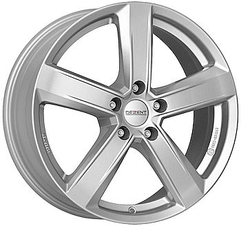 Disk alu DEZENT TU silver 6,5x17 5x100 ET50