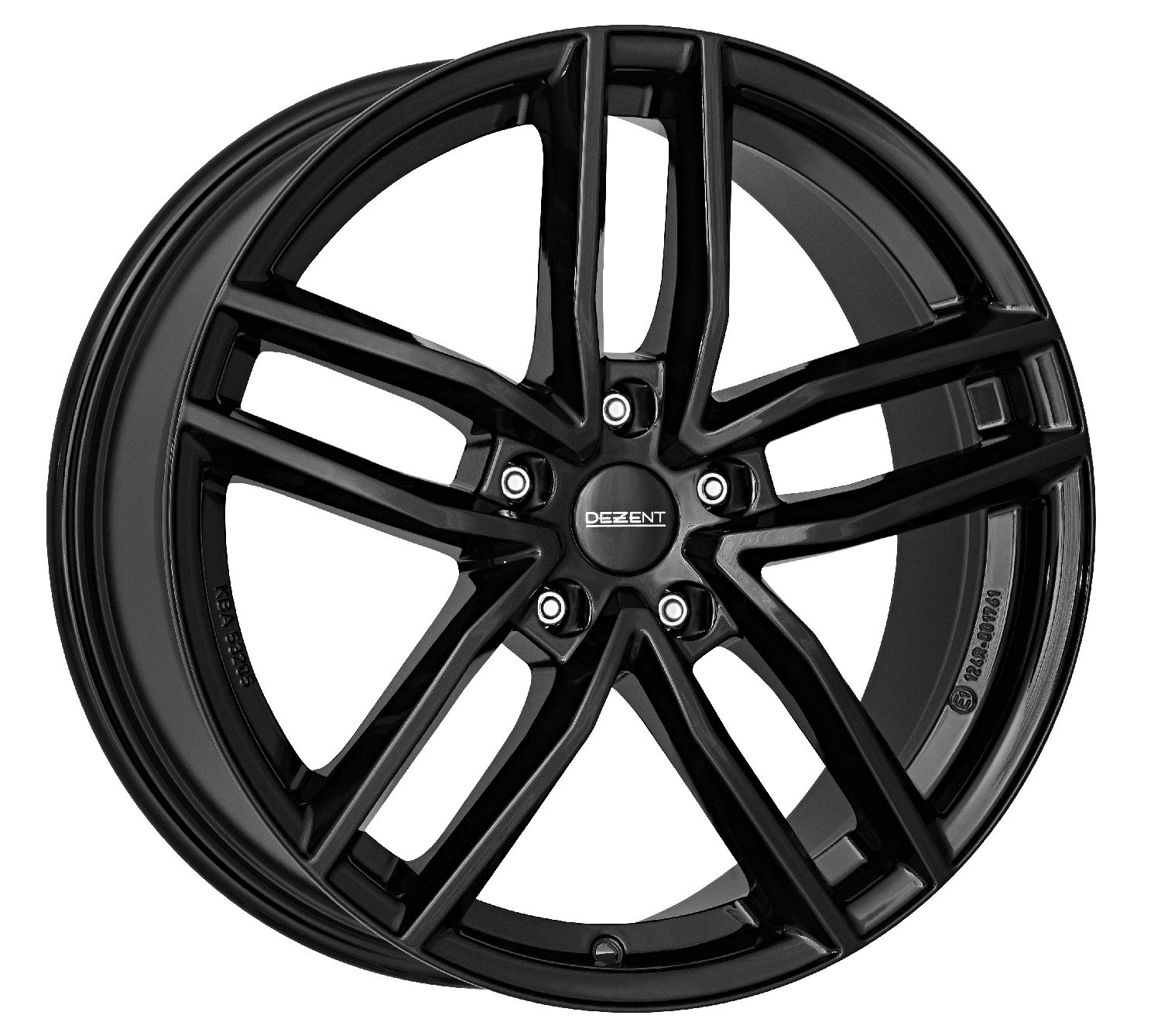 Disk alu DEZENT TR black 7,5x17 5x108 ET48