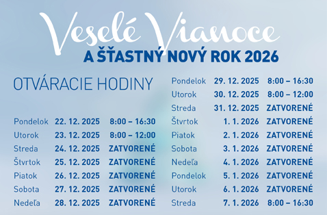 Otváracie hodiny Mikona Vianoce 2024