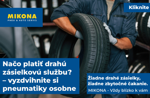 Načo platiť drahú zásielkovú službu? – vyzdvihnite si pneumatiky osobne